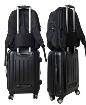 TSA Checkpoint-Friendly 17" Laptop Backpack with USB