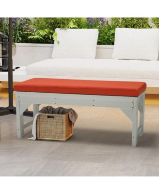 Water Repellent Outdoor Patio Bench Seat Cushion