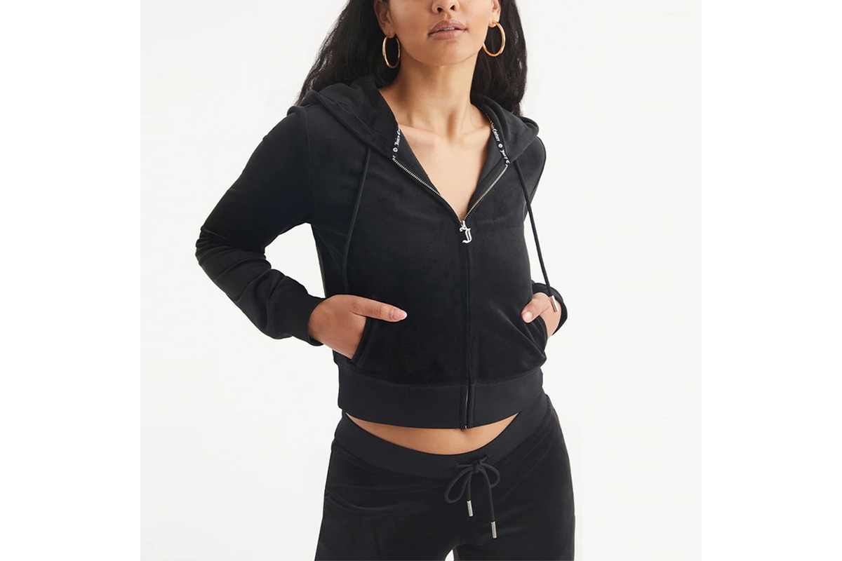 Juicy Hoodie With Zodiac Bling