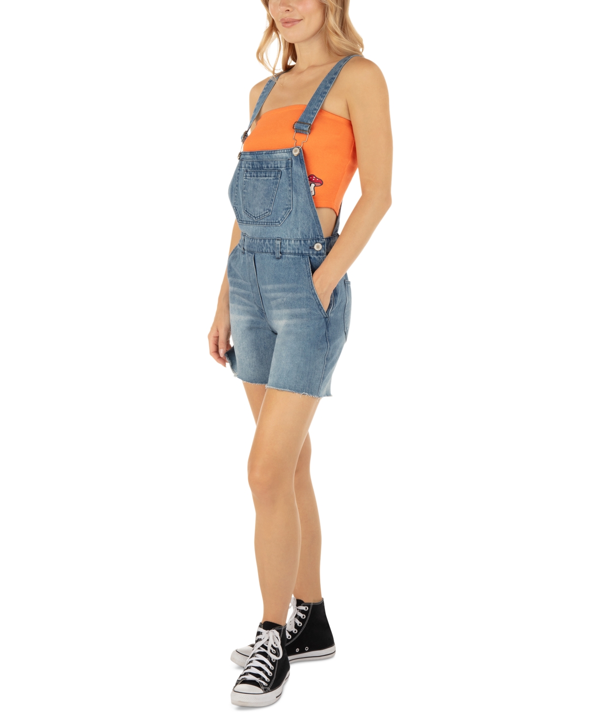 Hurley Juniors' MikaShortalls - Denim