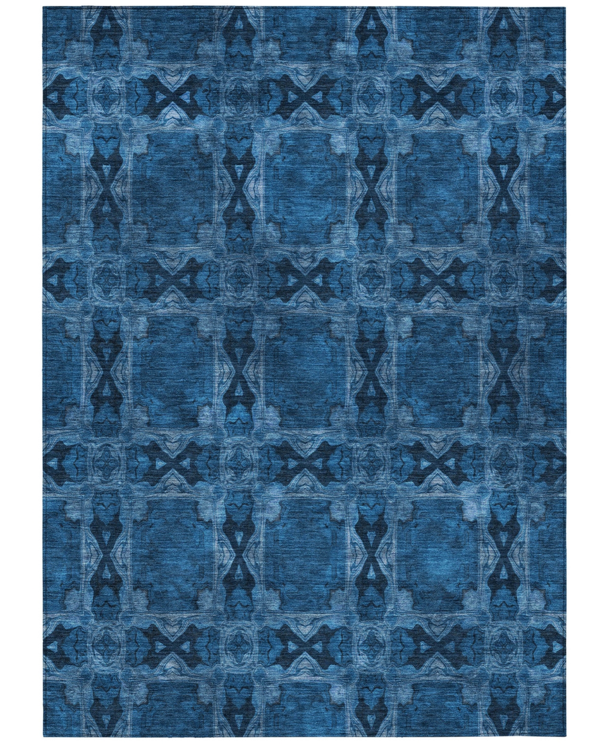 Addison Chantille Machine Washable Acn564 2'6x3'10 Area Rug In Navy
