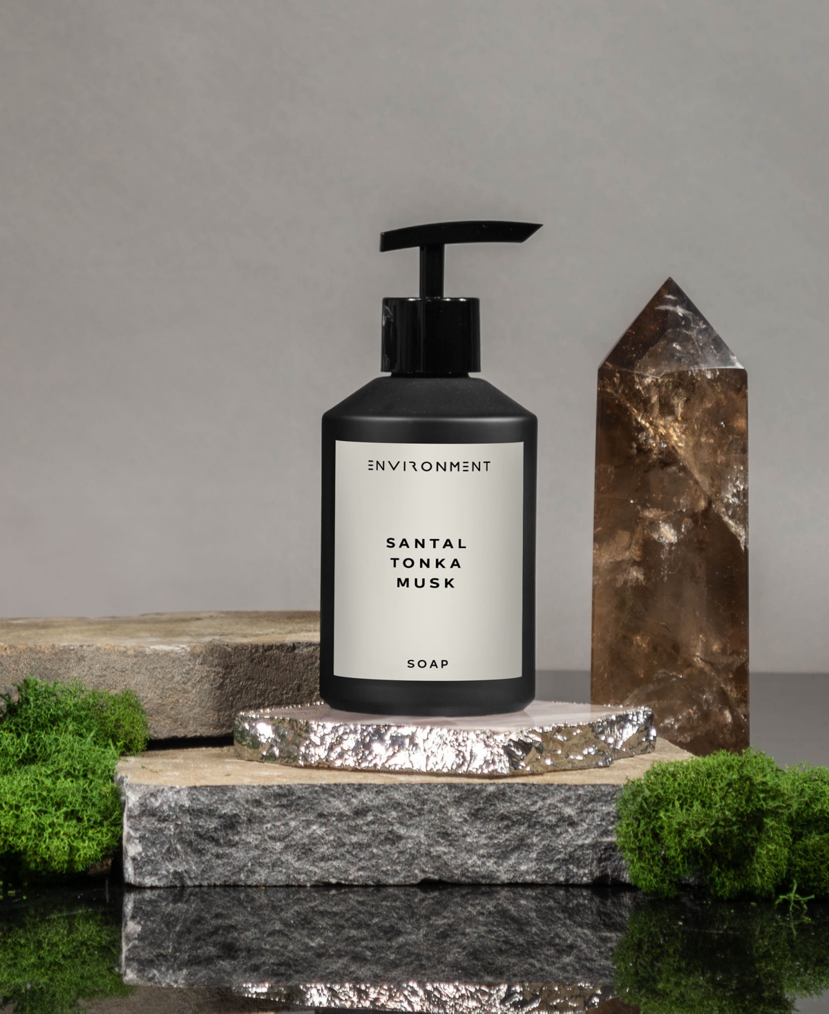 Shop Environment Santal, Tonka & Musk Hand Soap (inspired By 5-star Luxury Hotels), 10 Oz. In No Color