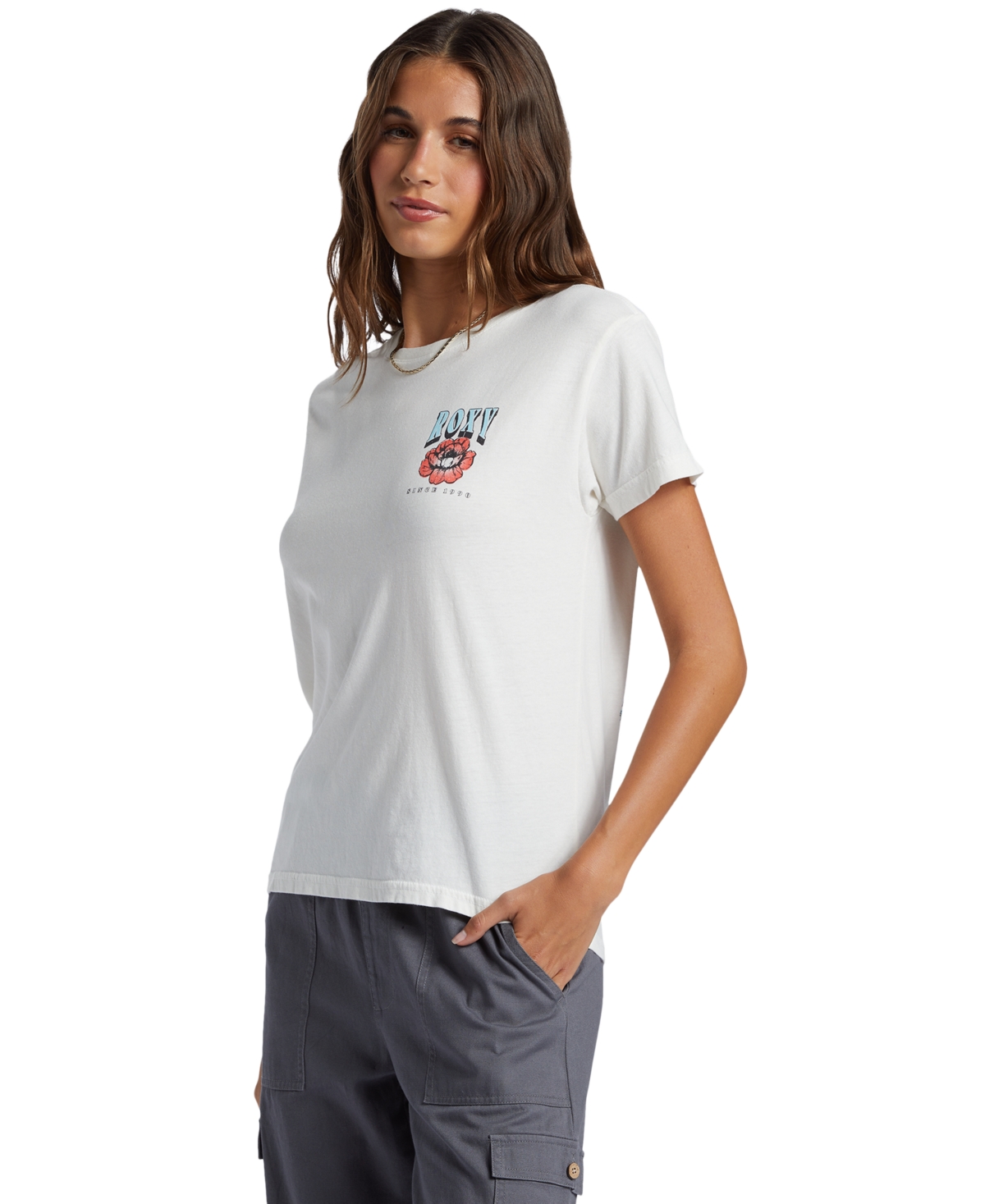 Roxy Juniors' Iconic Sun Boyfriend Tee