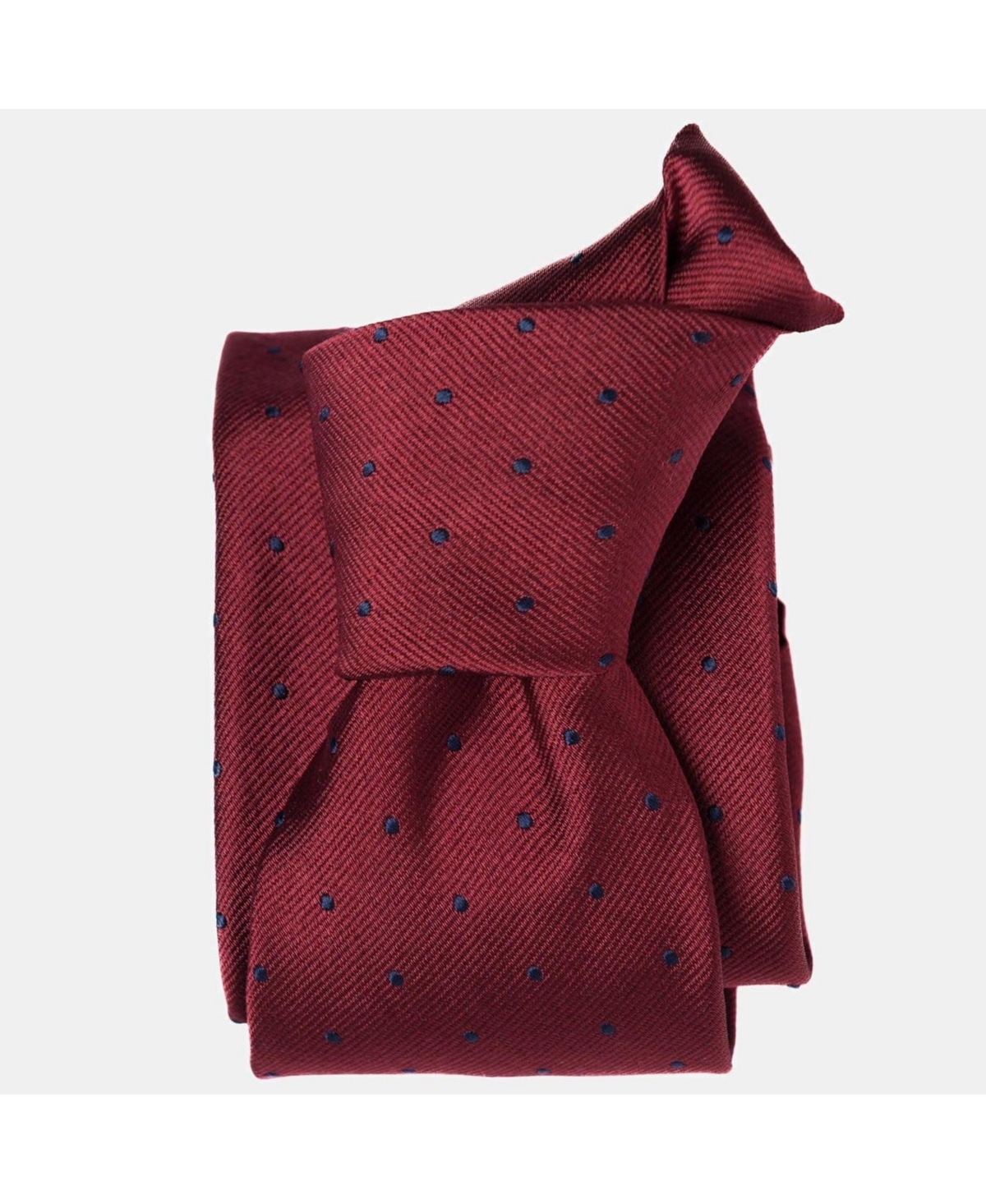 Men's Pisa - Silk Jacquard Tie for Men - Burrgundy