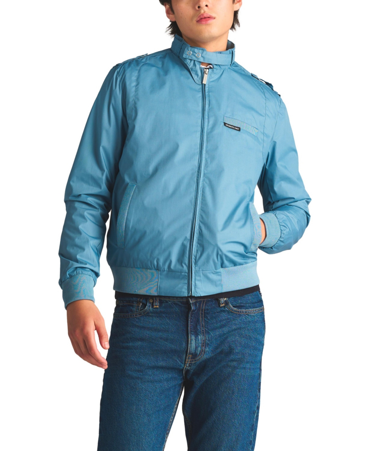 Men's Classic Iconic Racer Jacket (Slim Fit)