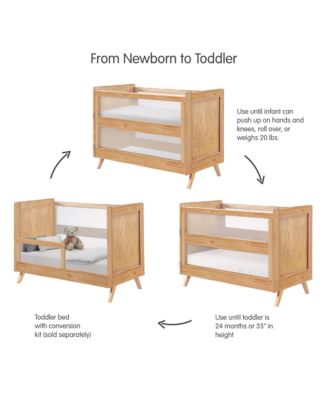 Breathable Mesh 3-in-1 Convertible Crib — Greenguard Gold Certified