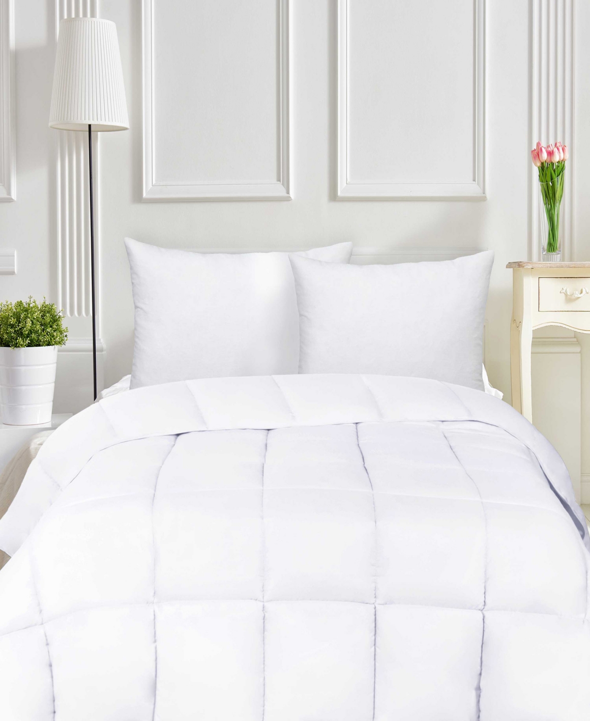 Shop Superior Breathable All Season Down Alternative Comforter, California King In White