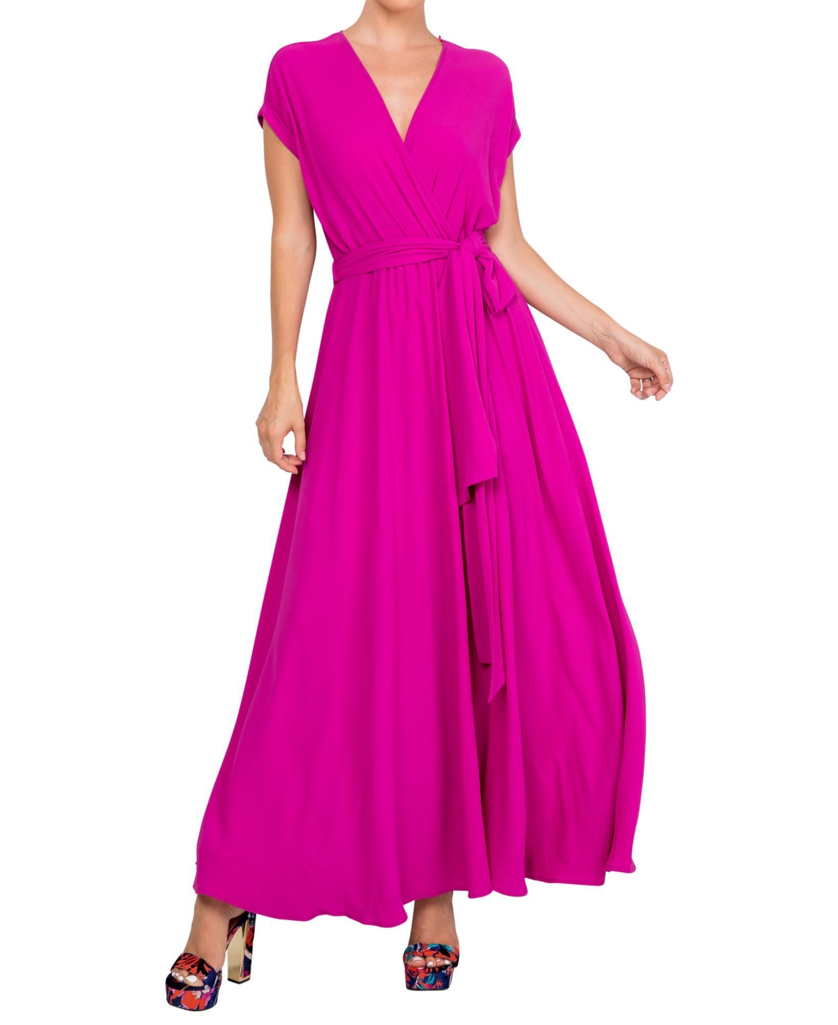 Women's Jasmine Maxi Dress - Cranberry