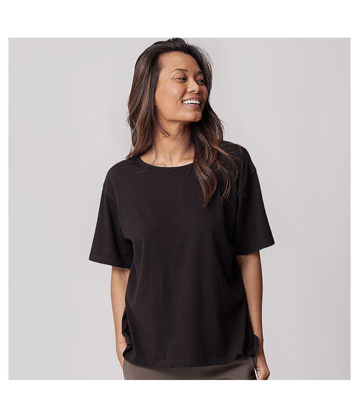 Of An Origin Organic Cotton Multi-way Maternity to Nursing V-Neck Tee, Original Colors