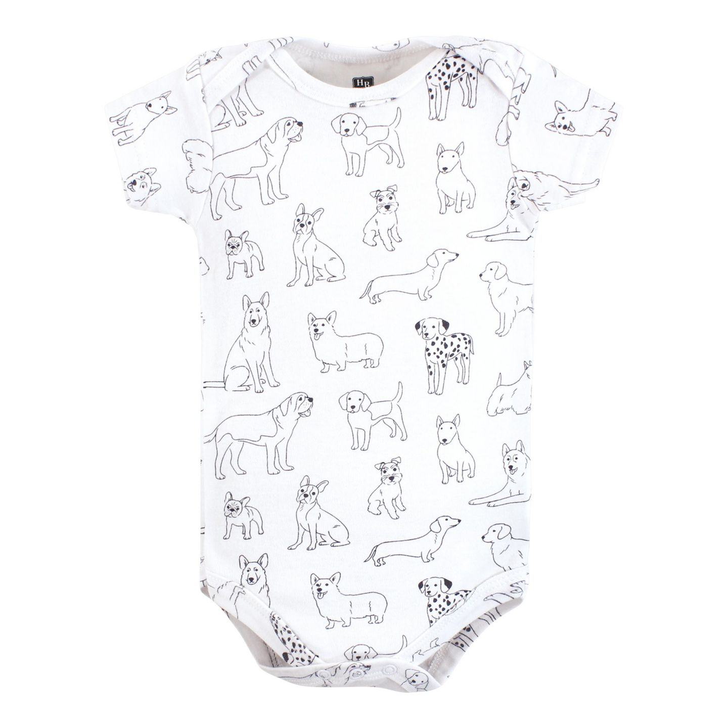 Детские хлопковые боди Hudson Baby, набор из 7 шт, цвет: Boy Dogs — фото 3
