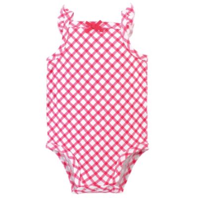 Baby Girls 5Pk Natural Sleeveless Bodysuits