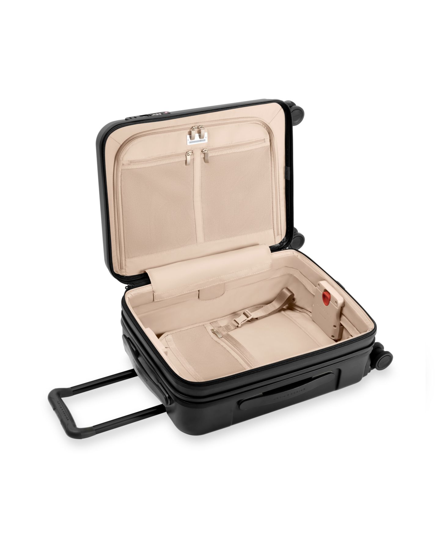 Чемодан Briggs & Riley Sympatico 3.0 Global Carry-On Expandable Spinner, цвет: Чёрный — фото 2