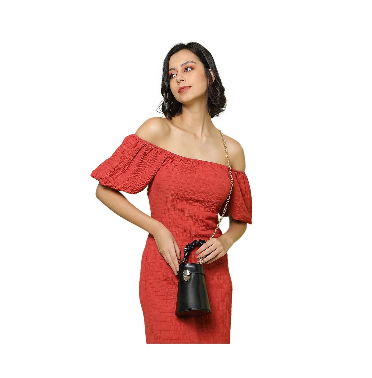 Haute Sauce Women's Cylindrical Bucket Bag