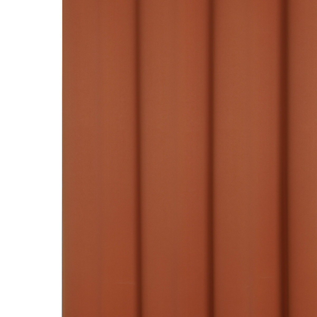 Kate Aurora Hotel Living 2 Pack 100% Blackout Grommet Top Orange Spice Curtain Panels