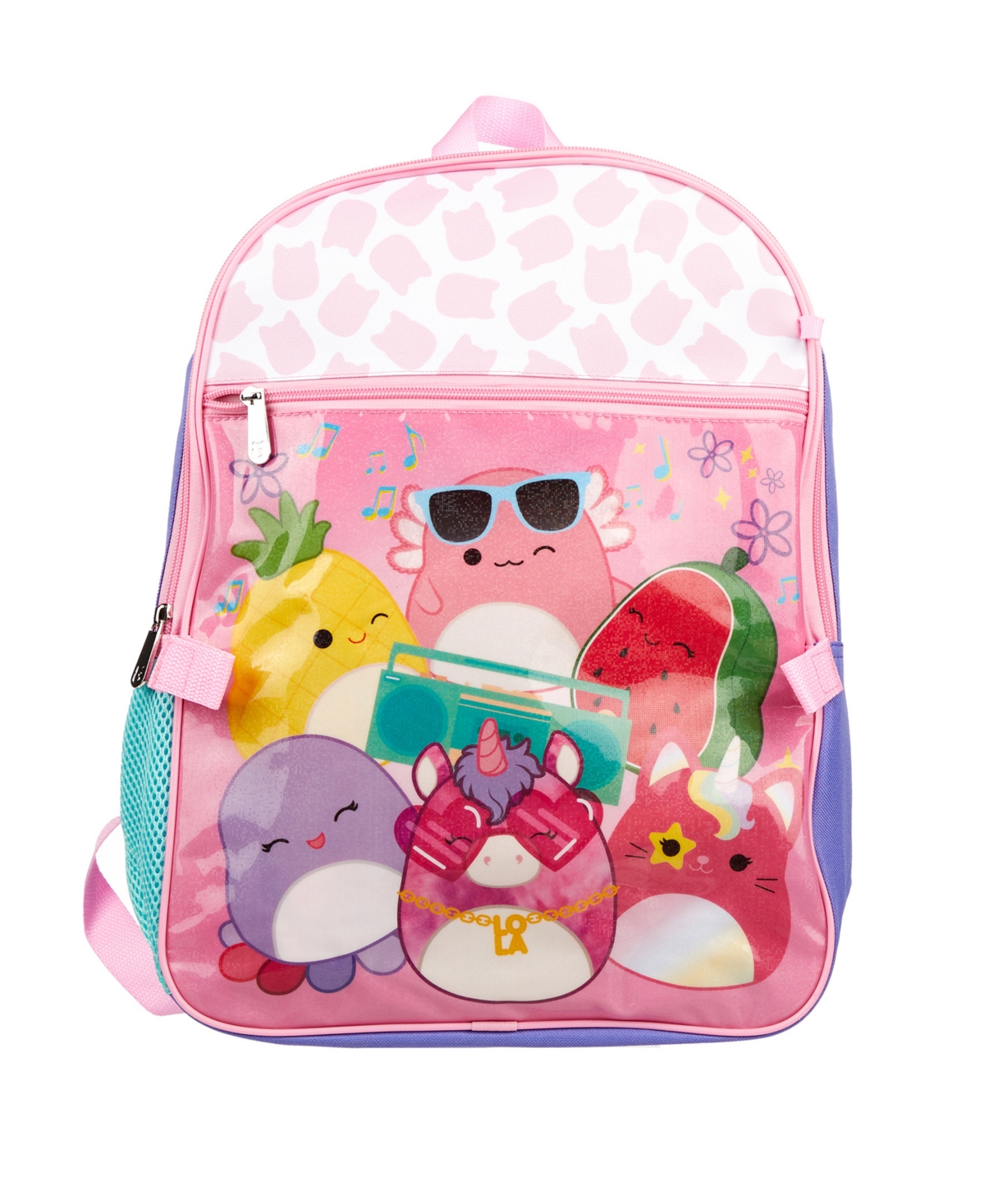 Shop Squishmallows Girl's 5 P C Backpack Set In Pink