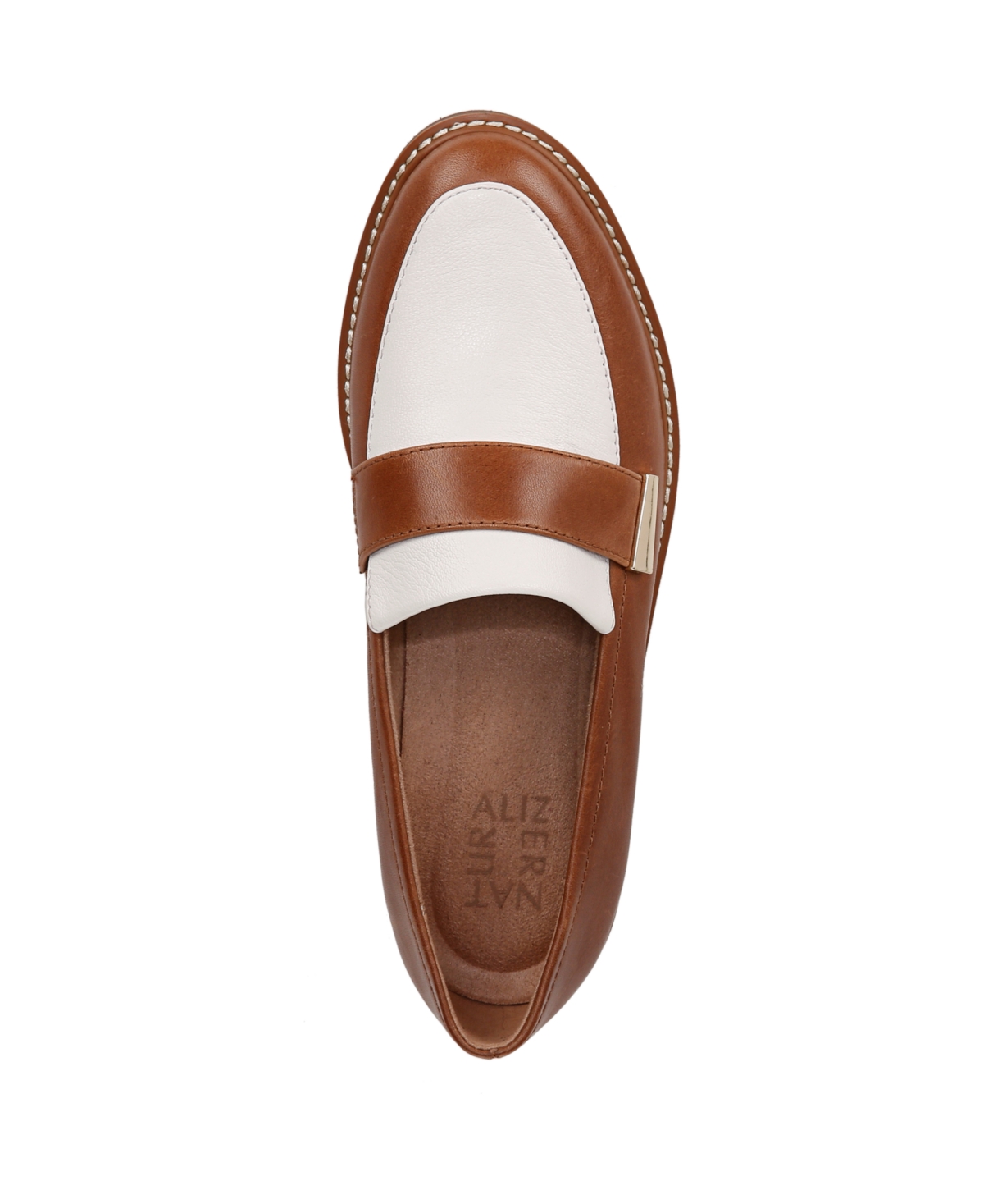 Naturalizer Adiline Lug Sole Loafers -English Tea Leather