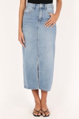 Dana Denim Midi Skirt