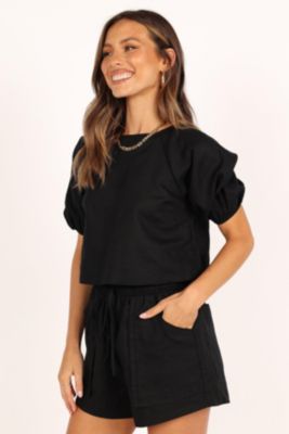 Women's Chelsey Linen Top and Short Set