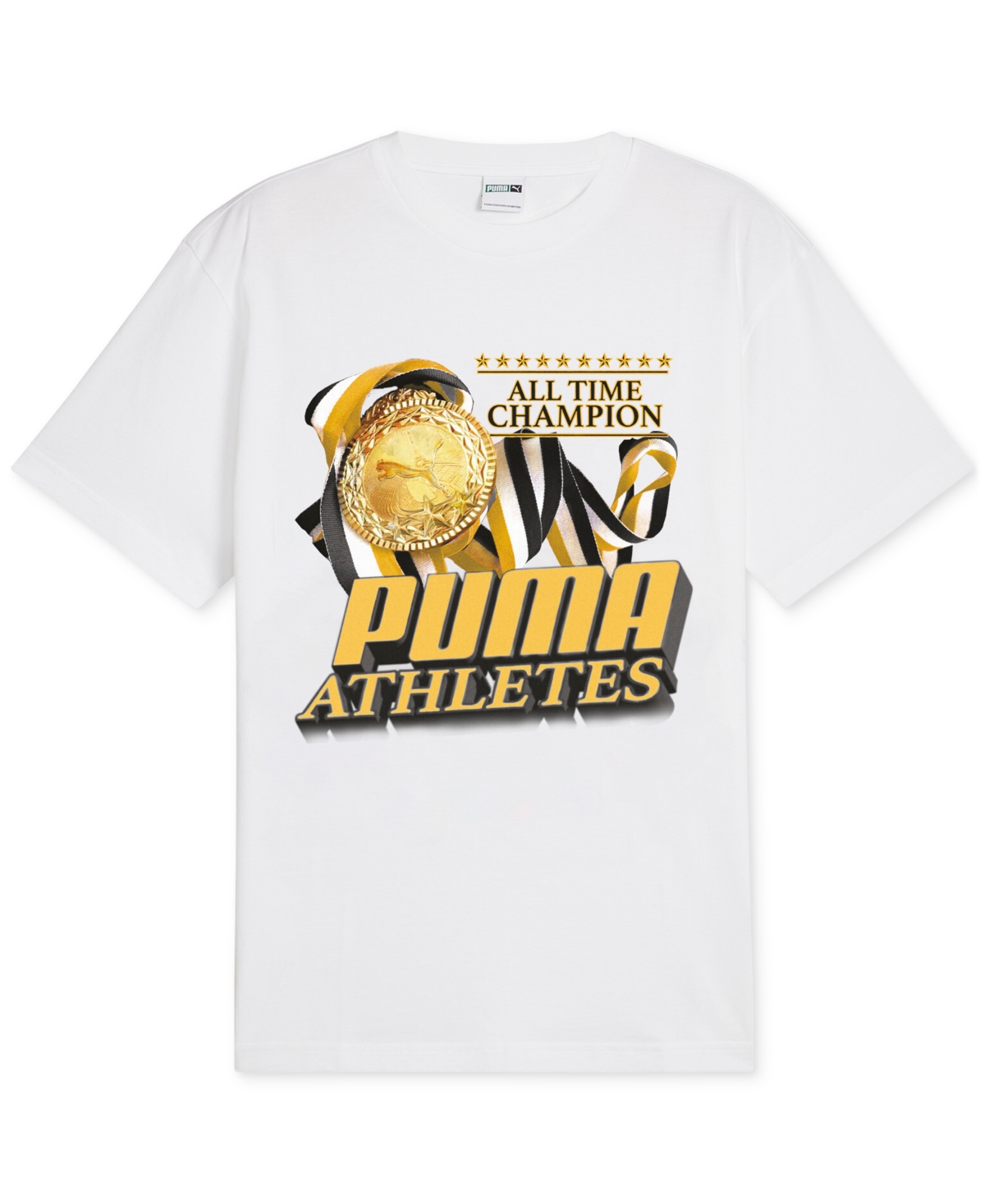 Puma Men's Medal Short-Sleeve Graphic T-Shirt