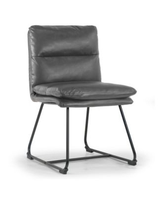 33" Aulani Iron, Polyester Dining Chair, Set of 2