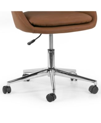 34.75" Aura Polyester, Metal Task Chair