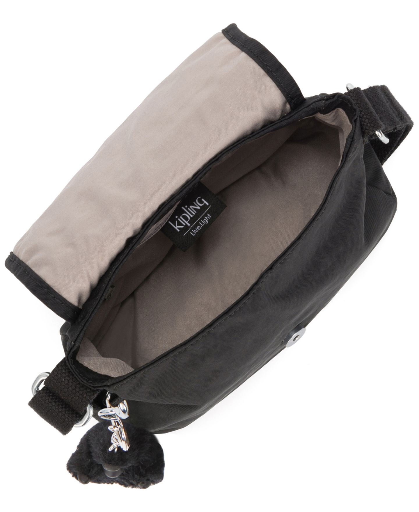 Женская сумка Kipling Sabian Mini Crossbody Handbag, цвет: Чёрный — фото 3