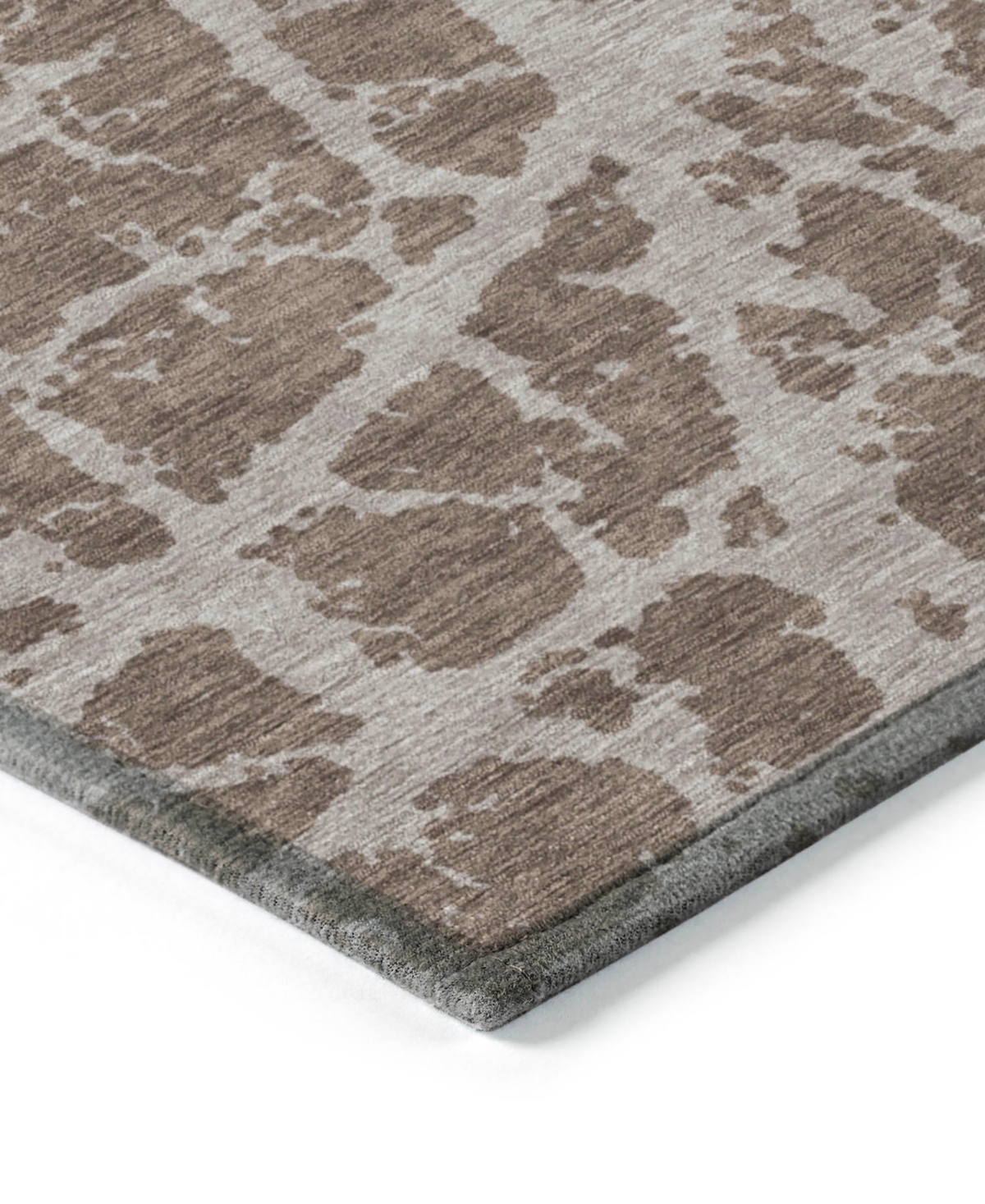 Shop Addison Chantille Machine Washable Acn501 9'x12' Area Rug In Brown