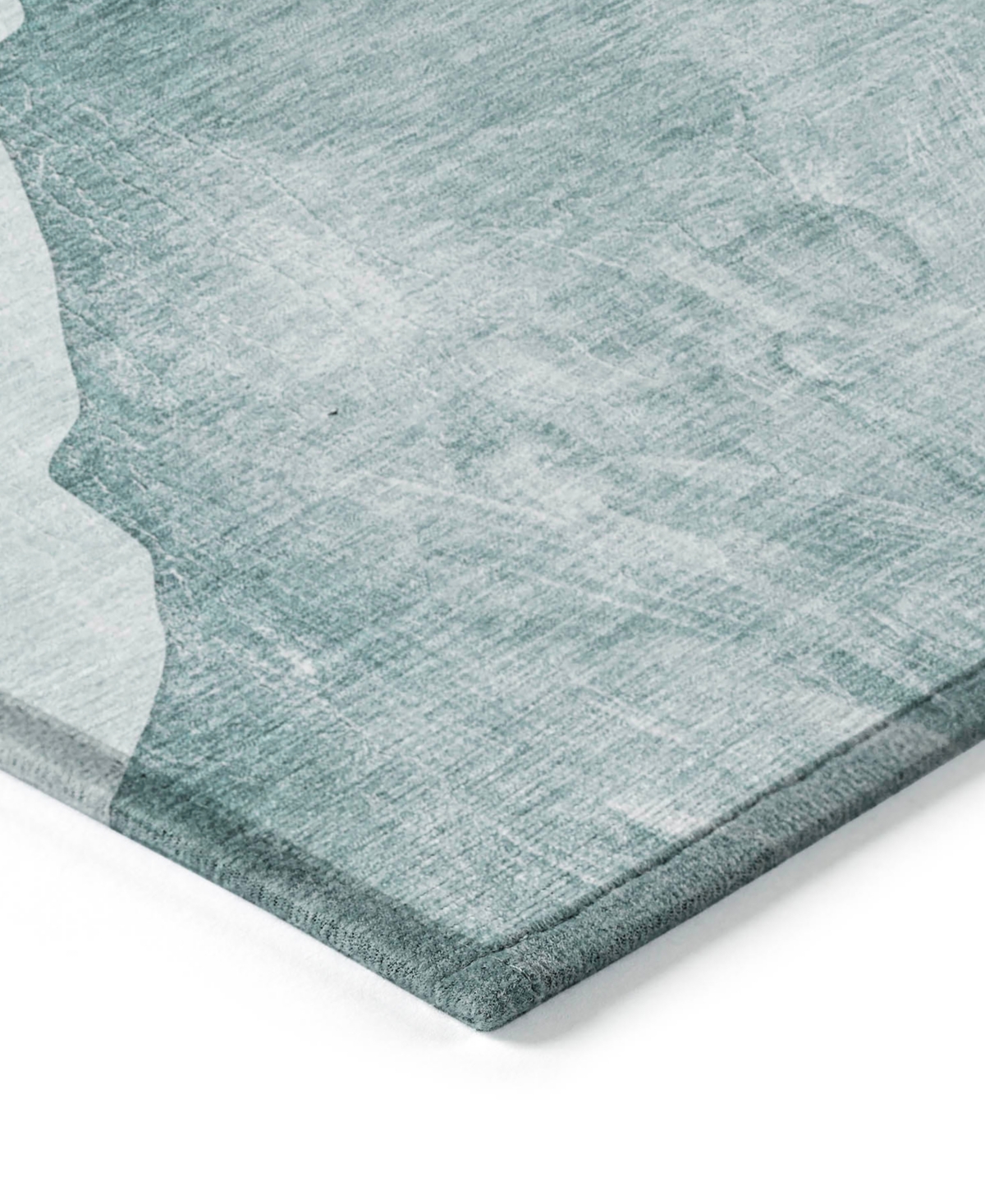 Addison Chantille Machine Washable Acn547 8'x10' Area Rug In Ocean