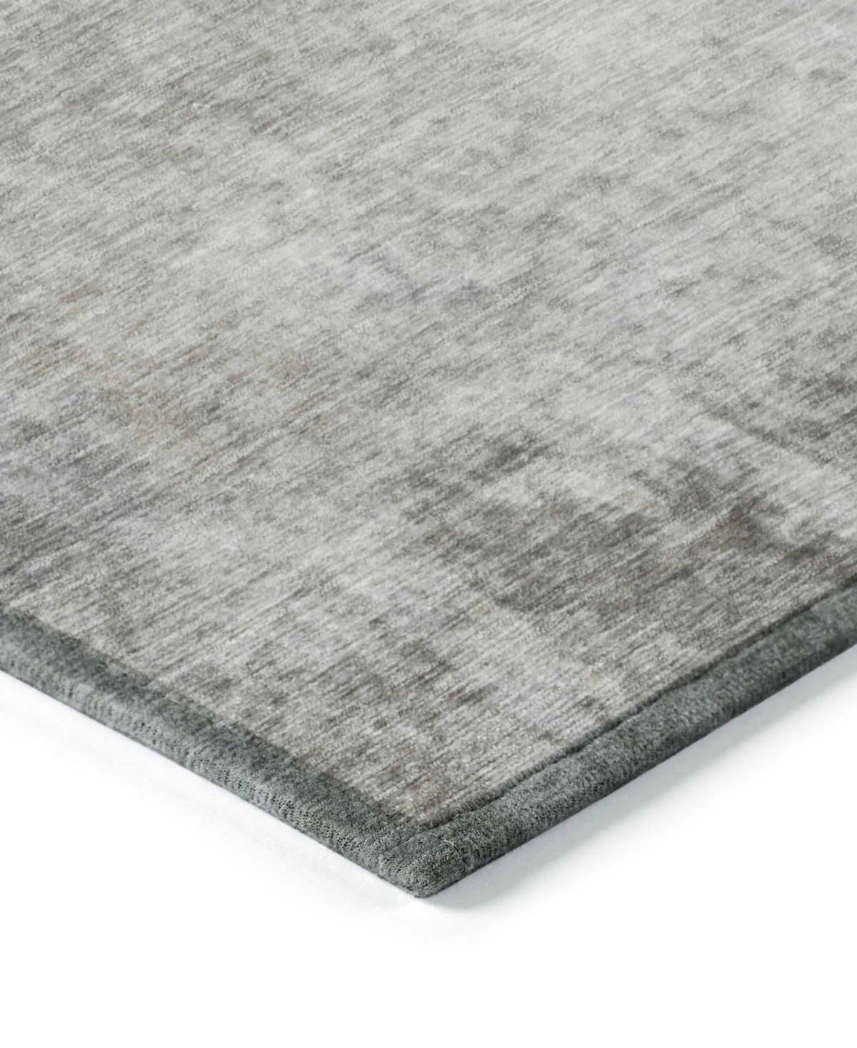 Shop Addison Chantille Machine Washable Acn562 3'x5' Area Rug In Gray