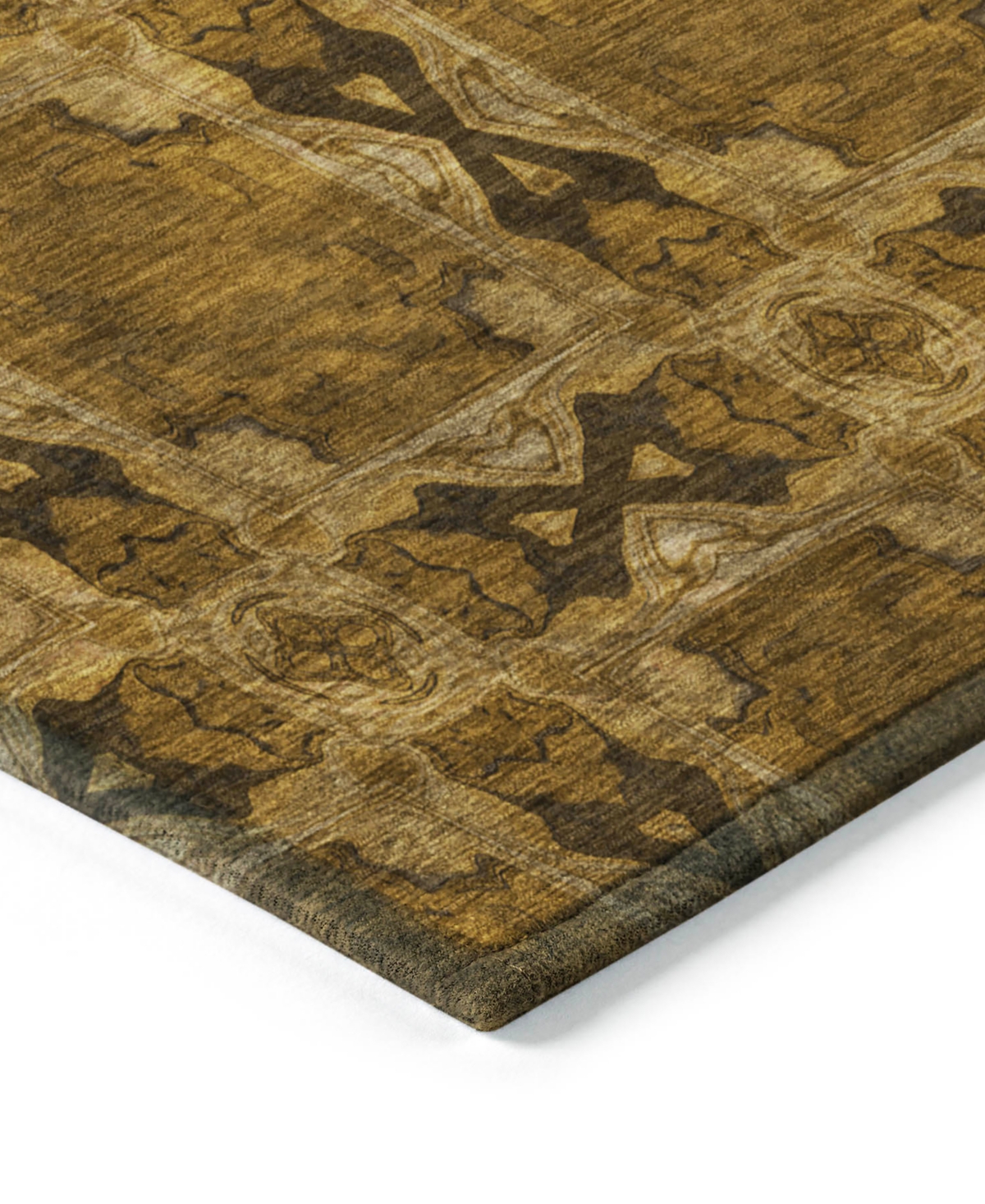 Addison Chantille Machine Washable Acn564 10'x14' Area Rug In Chocolate