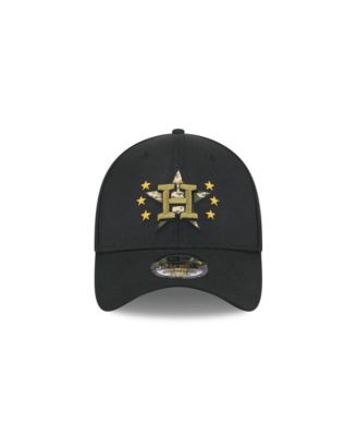 Men's Black Houston Astros 2024 Armed Forces Day 39THIRTY Flex Hat