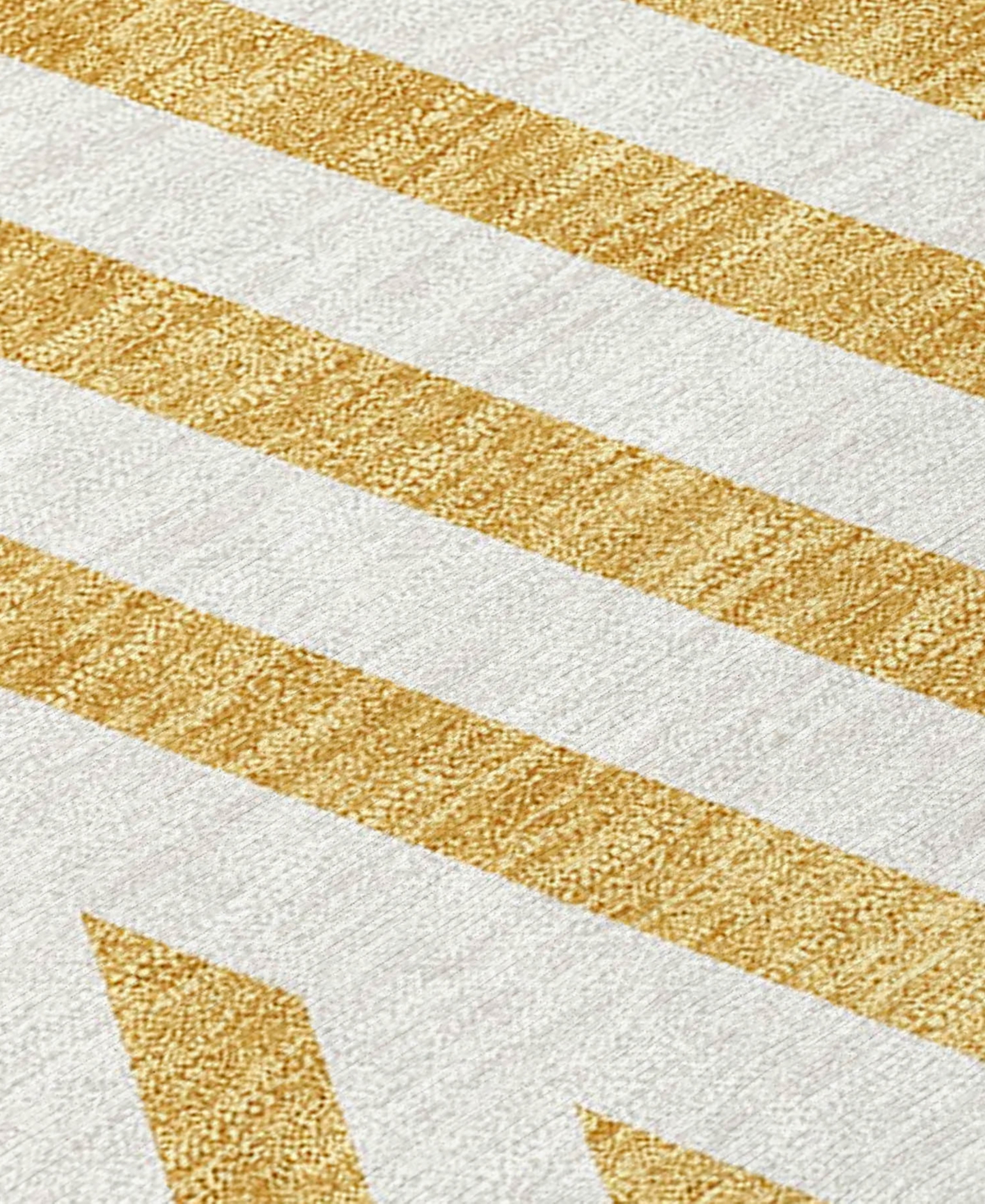 Addison Chantille Machine Washable Acn550 2'3x7'6 Runner Area Rug In Gold