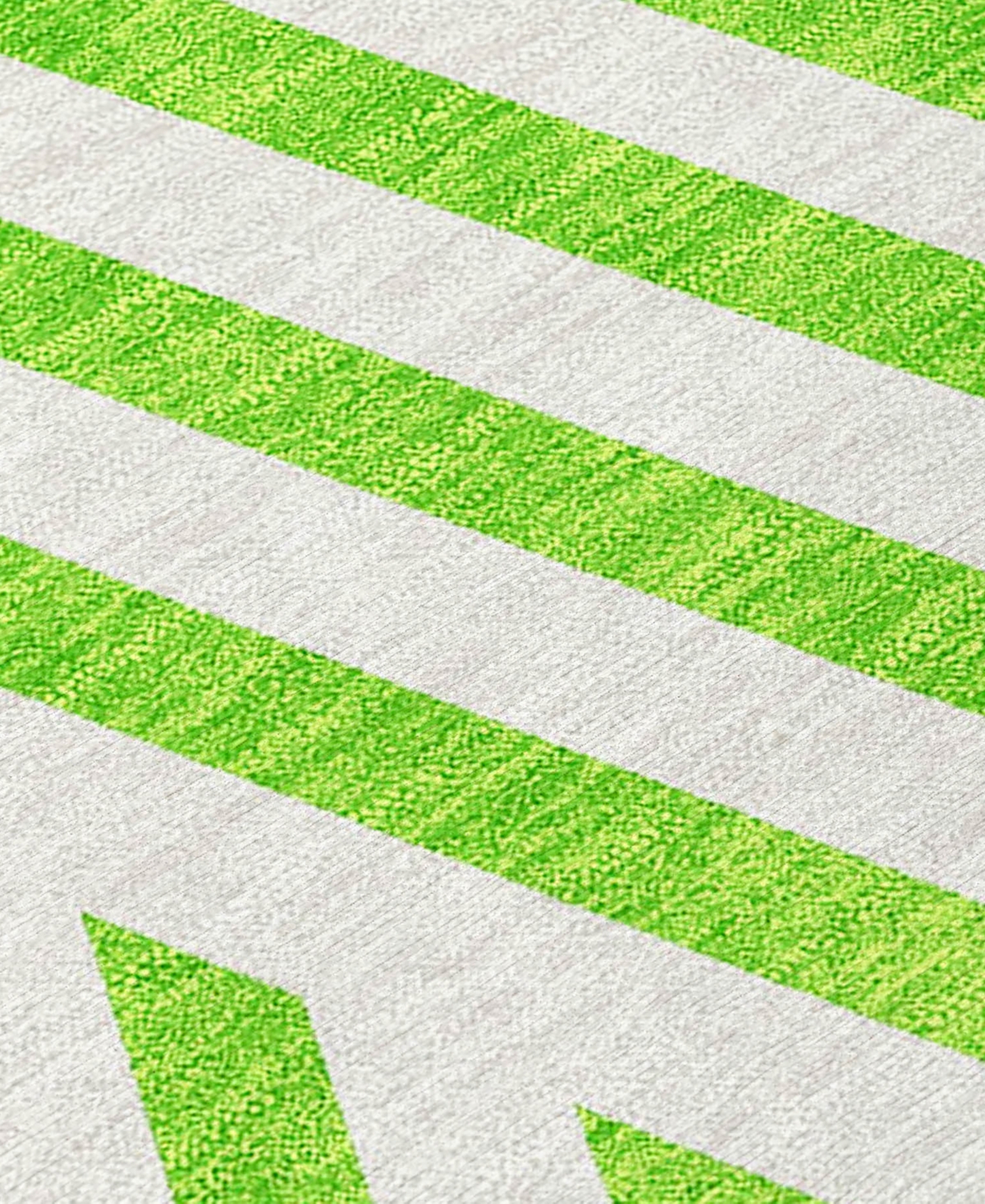 Addison Chantille Machine Washable Acn550 3'x5' Area Rug In Lime