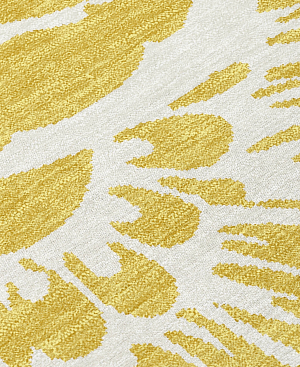 Addison Chantille Machine Washable Acn551 5'x7'6 Area Rug In Gold