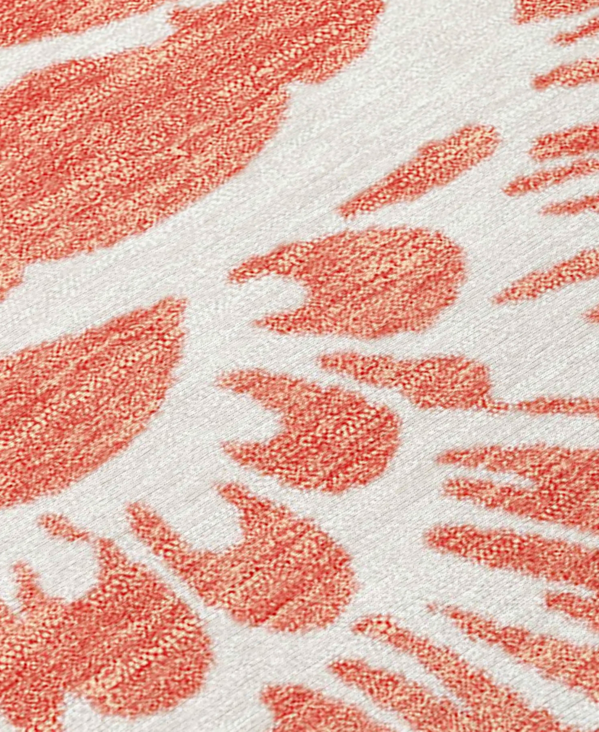 Addison Chantille Machine Washable Acn551 9'x12' Area Rug In Salmon