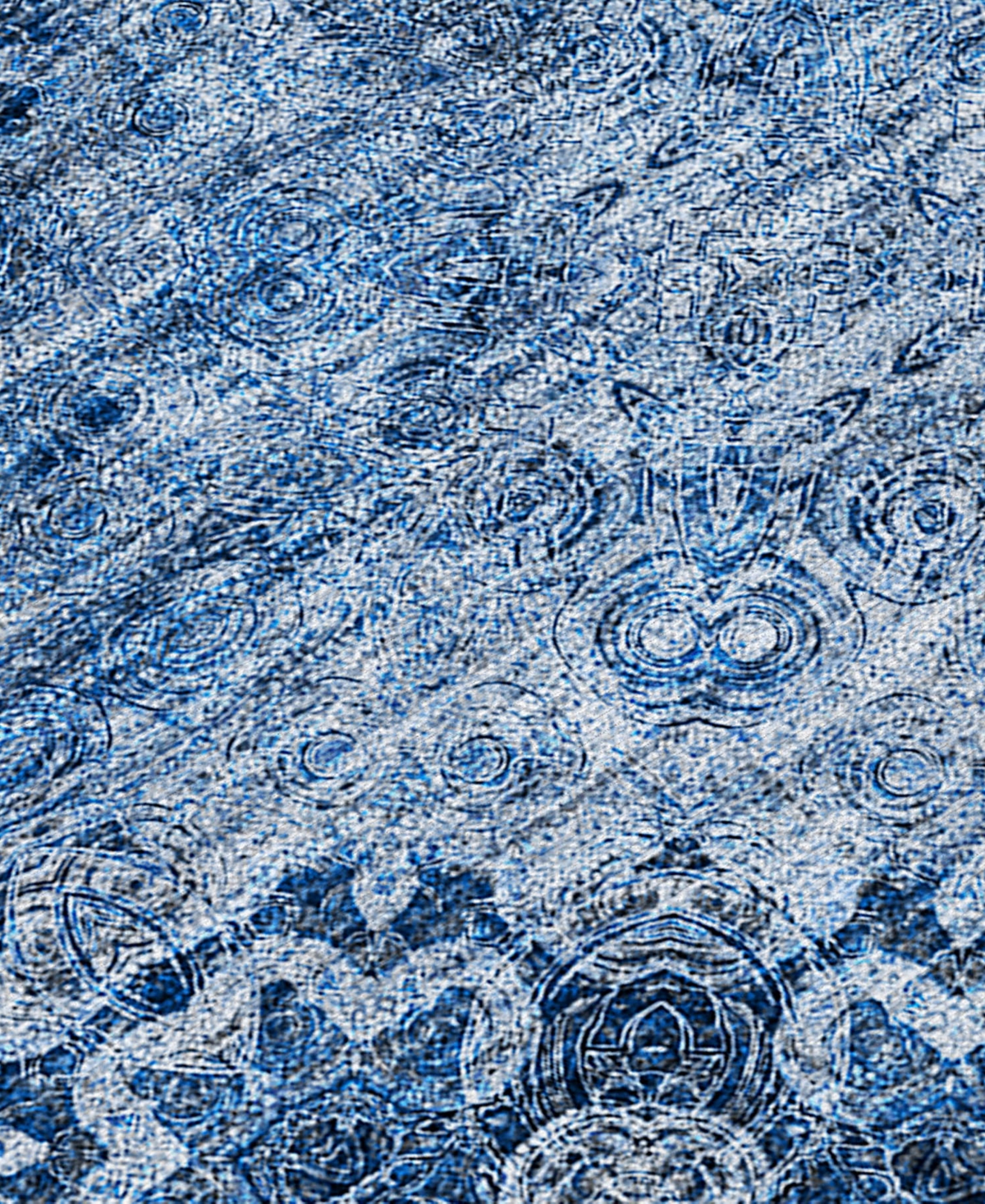 Addison Chantille Machine Washable Acn557 3'x5' Area Rug In Navy
