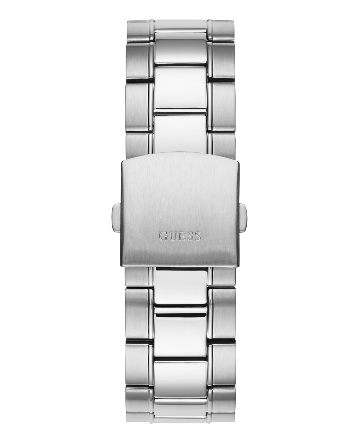 Мужские часы GUESS Date из нержавеющей стали серебристые 42 мм — фото 1