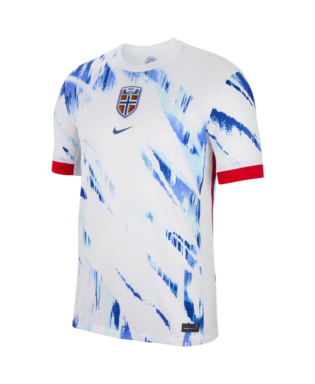 Nike Men'sNorway National Team 2024 Away Replica Blank Jersey - White