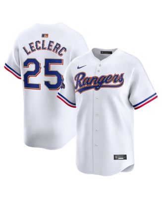 Nike Men's Jose Leclerc White Texas Rangers 2024 Gold Collection ...