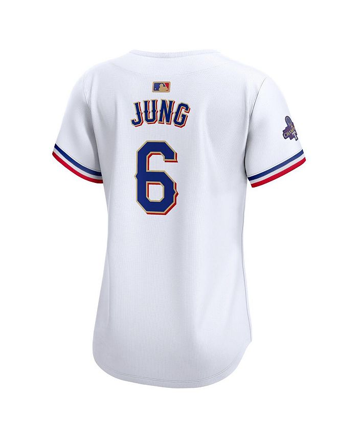 Nike Women's Josh Jung White Texas Rangers 2024 Gold Collection Limited ...