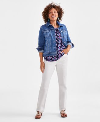 Stone Kite Wire Drop Earrings