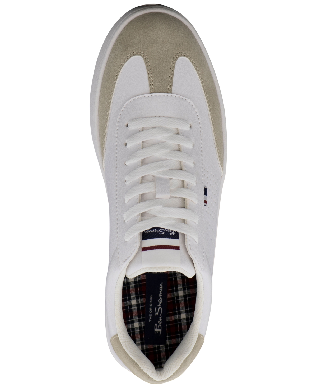 Ben Sherman Men's Glasgow Low Casual Sneakers from Finish Line -Beige