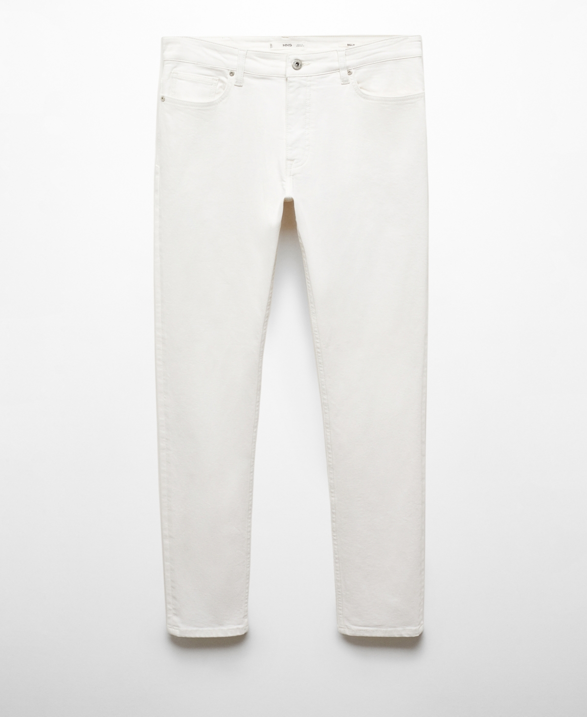 Shop Mango Men's Billy Skinny Jeans In Off White