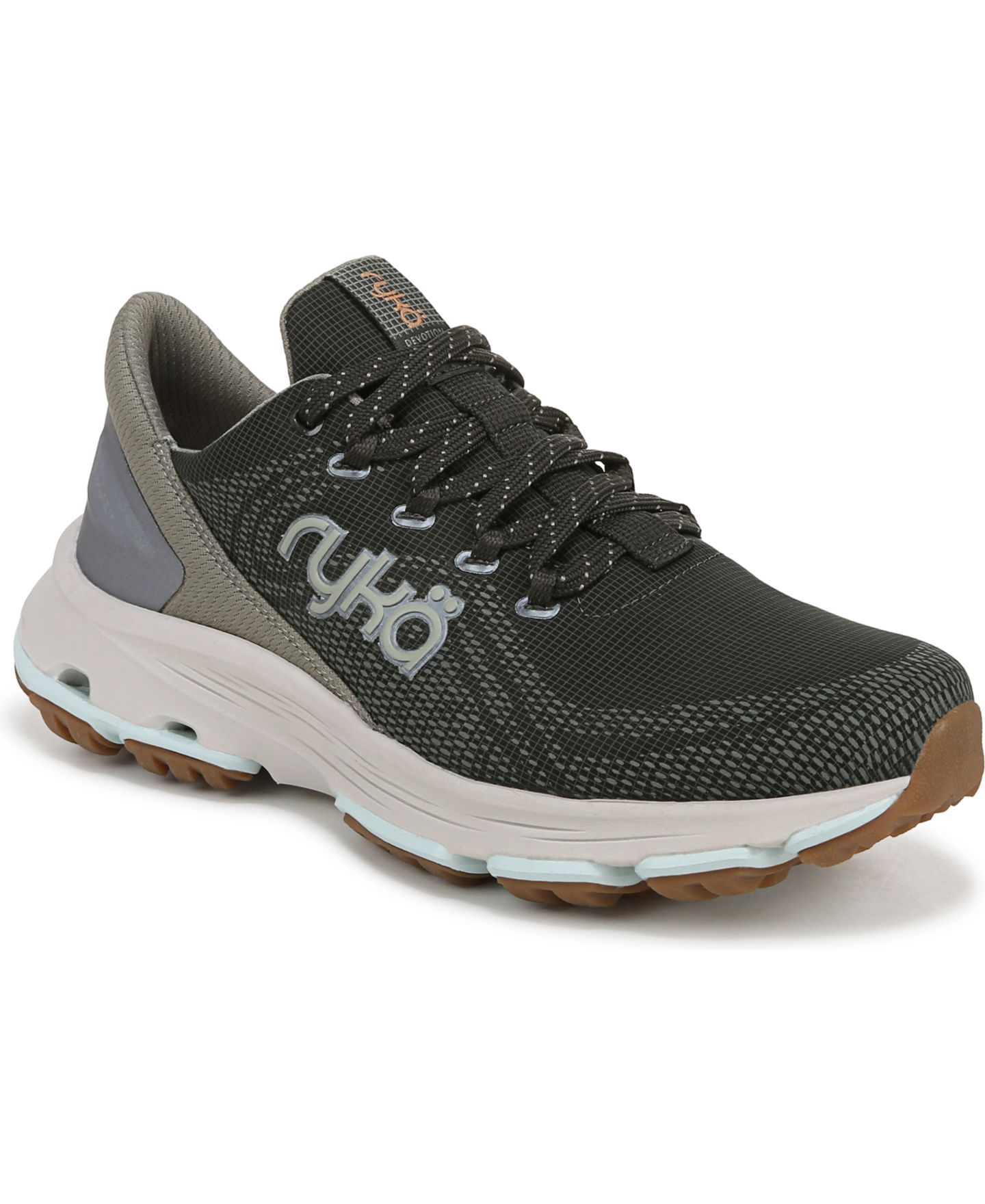Женские кроссовки Ryka Devotion X TR Trail Walking, цвет: Зелёный сетчатый — фото 1
