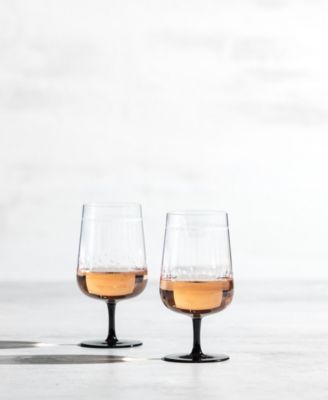 Handmade Glamorous Sweet Wine 8.3oz - Set of 2