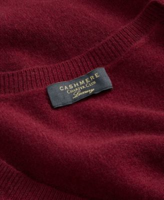 Plus Size 100% Cashmere V-Neck Sweater