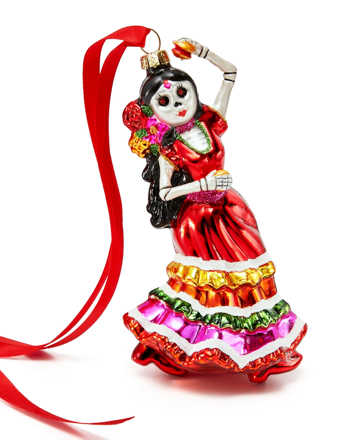 Holiday Lane Day of the Dead Skull Dancer Ornament, Exclusively at Macy's