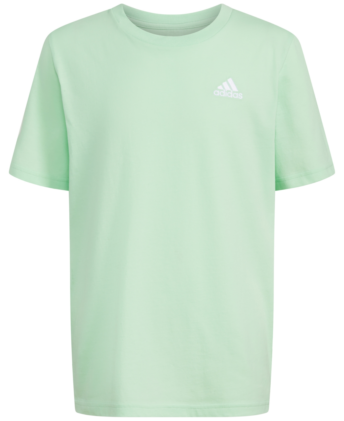 adidas Big Boys Cotton Short-Sleeve Essential Embroidered Logo T-Shirt