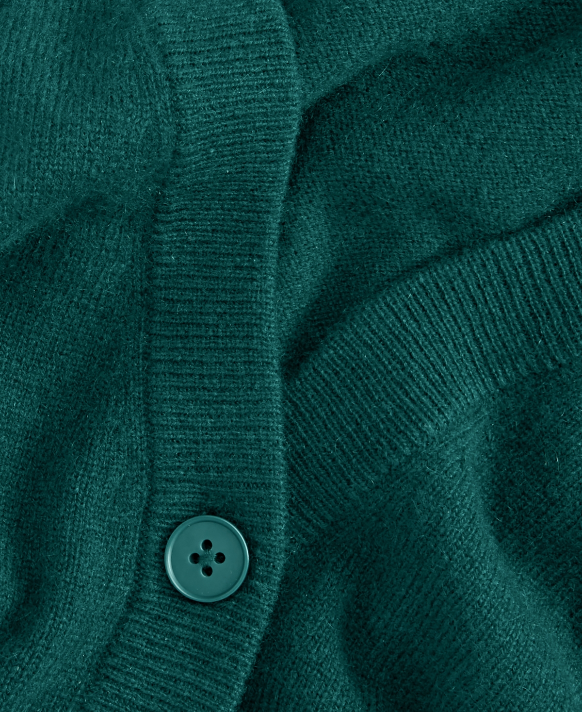 Charter Club Plus Size 100% Cashmere Button Front Cardigan, Created For Macy's In Deep Pine