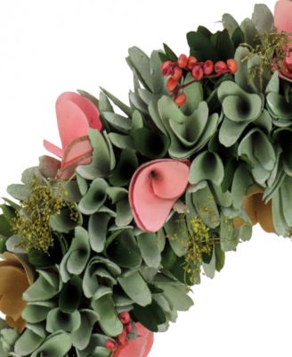 18 Spring Pastel Floral Wreath